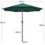 294cm Market Parasol-328488849