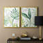 Tropical Palm Chorus III - reproduction encadrée de qualité supérieure - prête à être accrochée - aucun clou requis - aucun clou requis-802217633-802217644