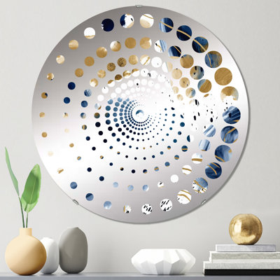 Sanvi - Miroir mural spiralé