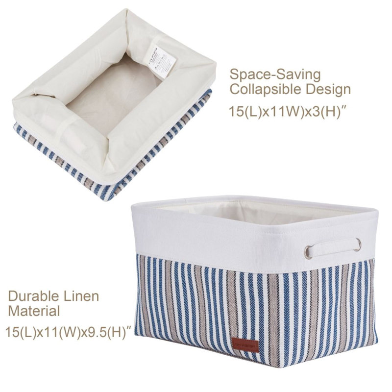 Ensemble de bacs en tissu
