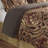 4 Piece Comforter Set Burgundy