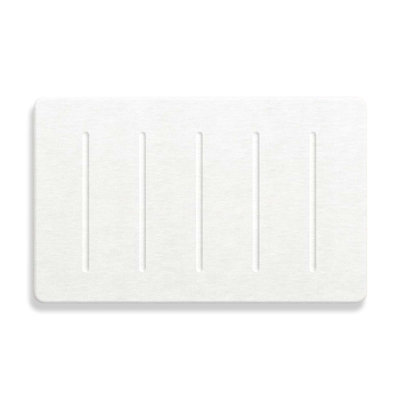 Stone Bath Mat – Large 32" X 20" Diatomaceous Earth, Super Absorbent Quick Dry, Non Slip For Bathroom, Easy To Clean, White/Grey