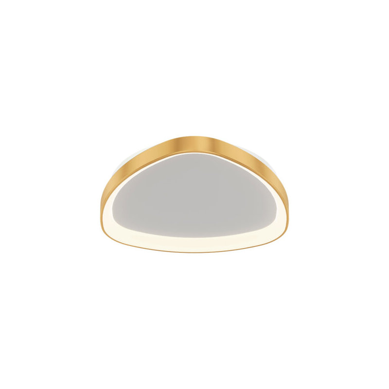 Lagatha Acrylic LED Flush Mount, Gold
