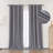 100% Blackout Thermal Insulated Polyester Curtain Pair-633352631-633352630