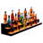LED Lighted Liquor Bottle Display Bar Shelf RF & App Control 60" 3-Step-501576770