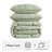 Premium Sage Embroidered King Bedding Set, Cotton Comfort For All Seasons