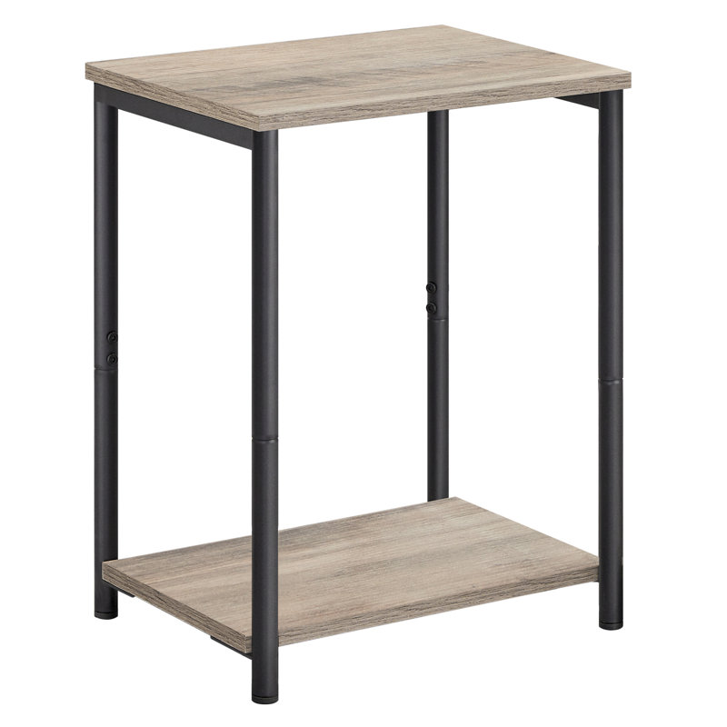 Alino End Table, Brown