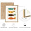 «Colorful Fish Coastal Modern», impression encadrée, affiches, salle de bain, petit art mural-104783526-104783528