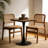 Mid Century Modern Square Dining Table With Tulip Pedestal Base