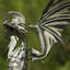 Piquet de jardin dragon "Moonfyre"