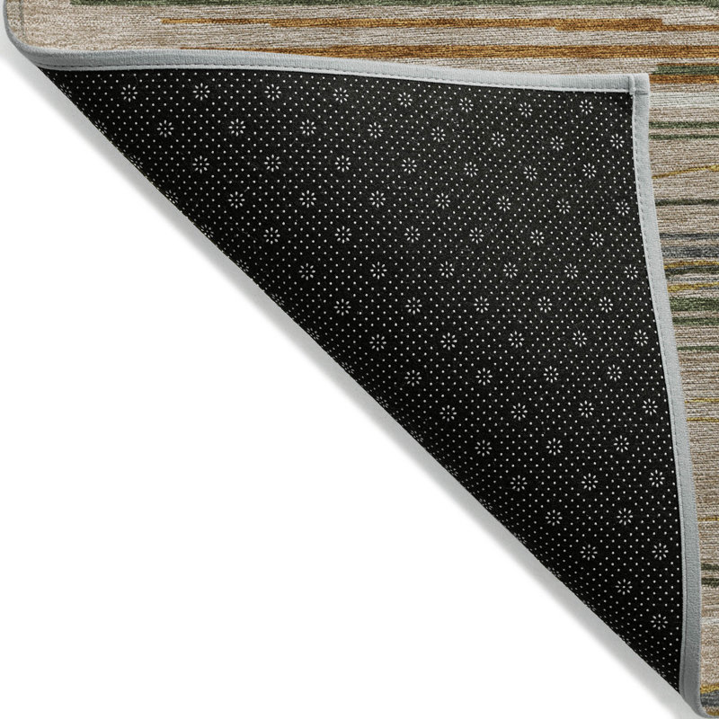 Tapis taupe intérieur / extérieur Ayra , 9 pi x 12 pi