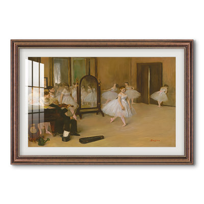 La classe de danse, vers 1870 - Edgar Degas - Estampe encadrée sur mesure
