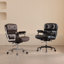 Chaise de bureau en cuir véritable-106721985