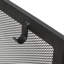 Pare-étincelles en fer avec portes et 4 outils, noir mat, 50,5 po x 32 po 5,5 po pliable noir mat, 5,61 pouces de profondeur, 50,91 de largeur