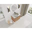 Meuble-lavabo mural avec lavabo d'art en céramique-1148505155