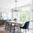 Buckhurst 6-Light Classic / Traditional  Black Chandelier Farmhouse Candle Style Ceiling Lights for Living Room, Foyer, Entryway -34.64"W x 76.77"H -1613891754