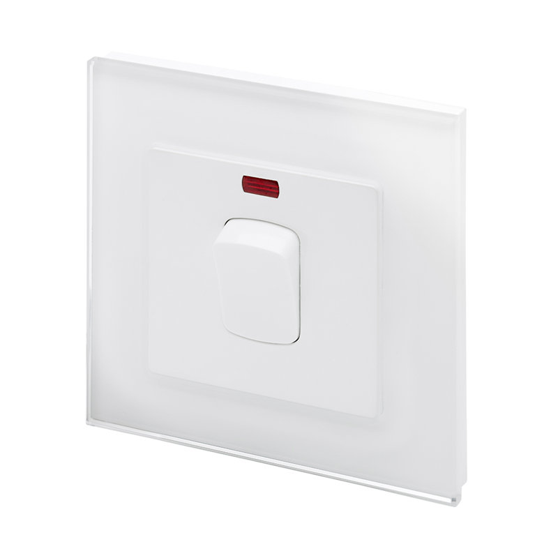 Crystal PG 20A DP Switch With Neon Black, White