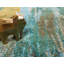 Tapis turquoise Meadow-40281874
