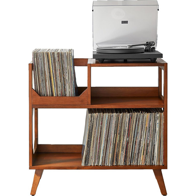 Support pour lecteur de disques Mid-Century