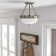 Talib Glass Semi Flush Mount