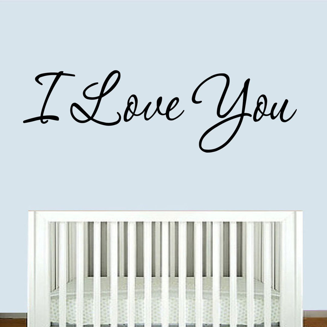 Greco Text & Numbers Wall Decal Winston Porter