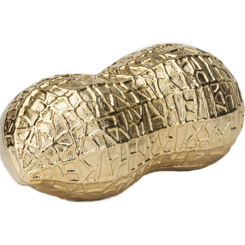 Aluminum Decorative Bowl, Gold