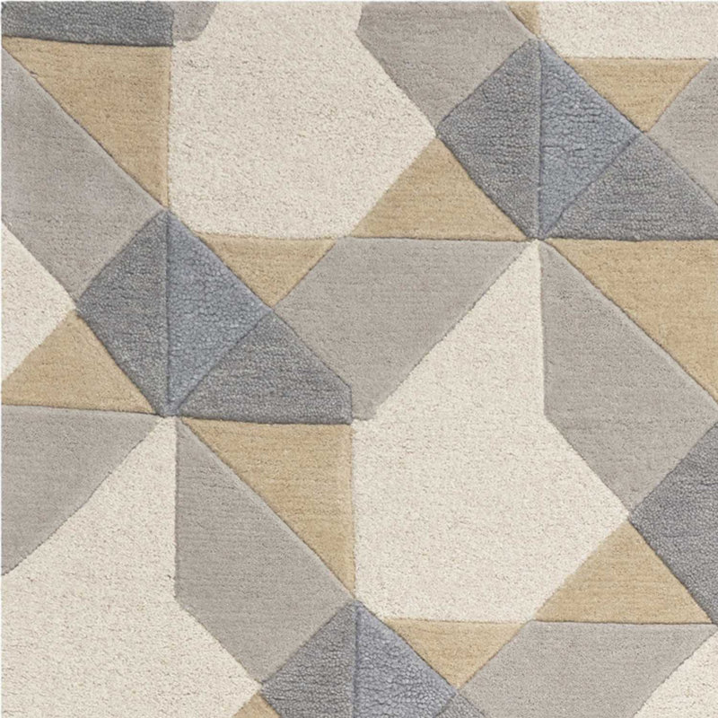 Wool Indoor Rug, Rectangle 3'3" x 5'3"