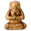 Sculpture Novelli assise Ganesha