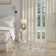 Keeley Oriental Machine Woven Polyester/Polypropylene Area Rug in Cream/Ivory