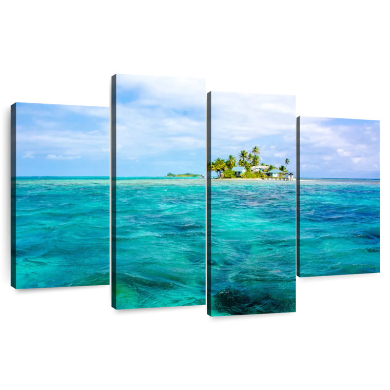 Gillard Belize Gillard Island, 42" H x 68" W
