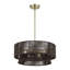 Aurea 4 Light Antique Brass Pendant Chandelier-124251000-124250999