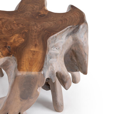 Cypress Solid Wood End Table