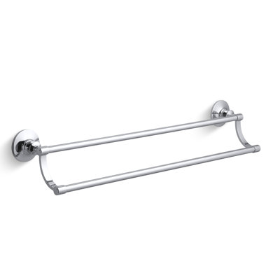 Archer Double 24" Wall Mounted Towel Bar