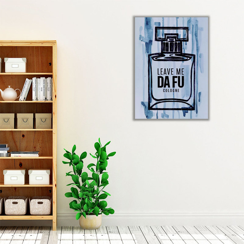 «Let Me Da Fu», reproduction d'art sur toile, H 32 po x l 24 po