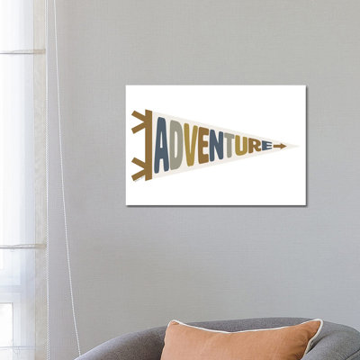 Adventure Pennant by Susan Ball - Gallery-Wrapped Canvas Giclée on Canvas