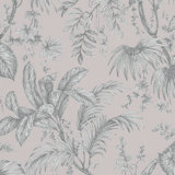 Olio Large Palm Leaves and Stems 33' L x 21" W Wallpaper Roll