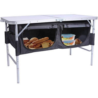 Arlmont & Co. Kelela Plastic/Resin Portable Camping Kitchen Table