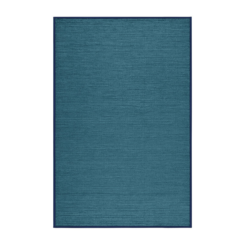 Machine Washable Solid Gray Area Rug, Runner 2' x 4'