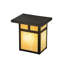 Hyde Park "T" Mission 1 - Light Outdoor Wall Lantern-17109936