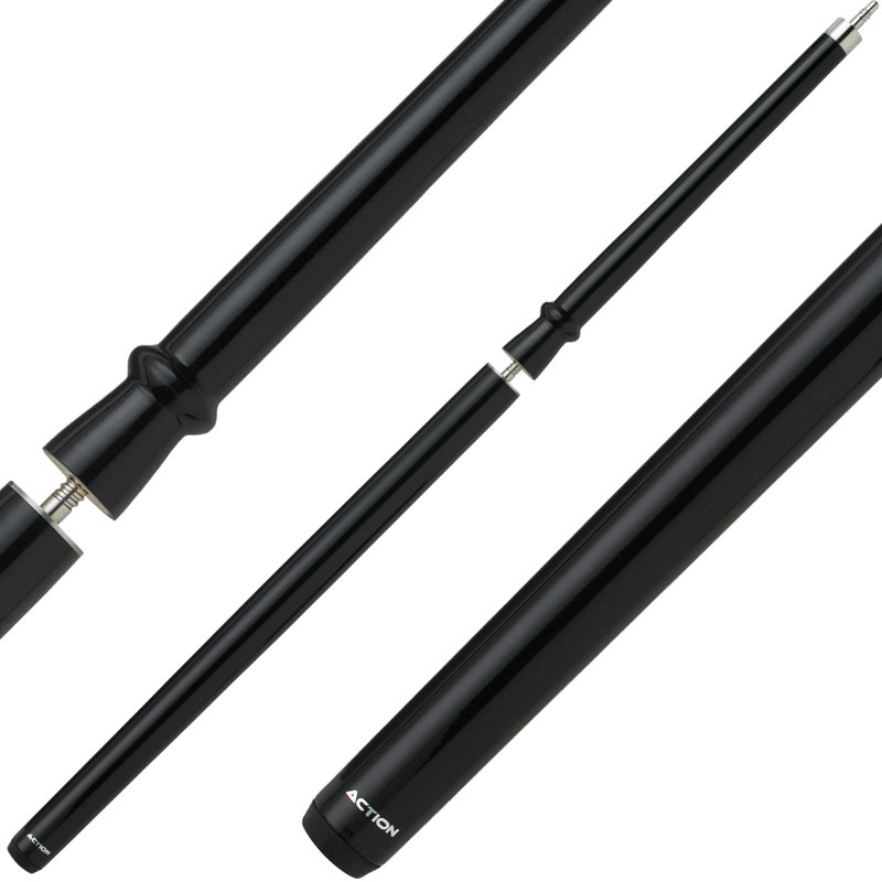 Pool Cue, Black, 18 oz.