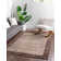 Tapis brun Hermina