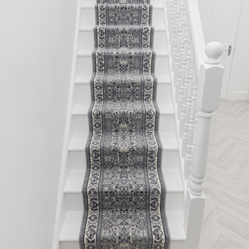 Stair Runner Vintage Look Area Rug, Stair Runner 60 x 660 cm