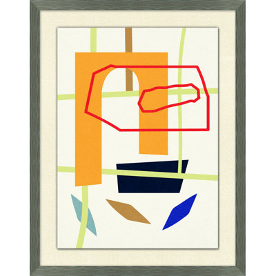 Collage Medley 3 Framed