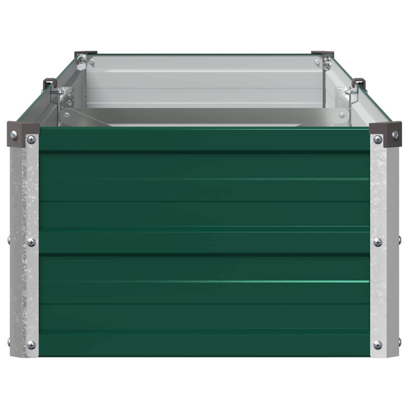 Raised Garden Bed, 24cm H x 160cm W x 40cm D, Green