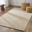 Tapis beige tissé à la main Caitlin-1660959888