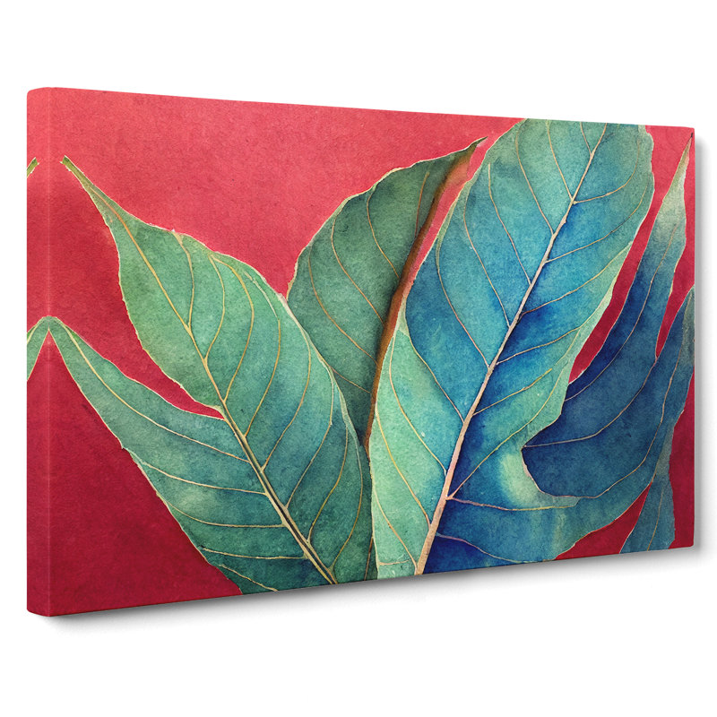 Majestic Leaf - Wrapped Canvas