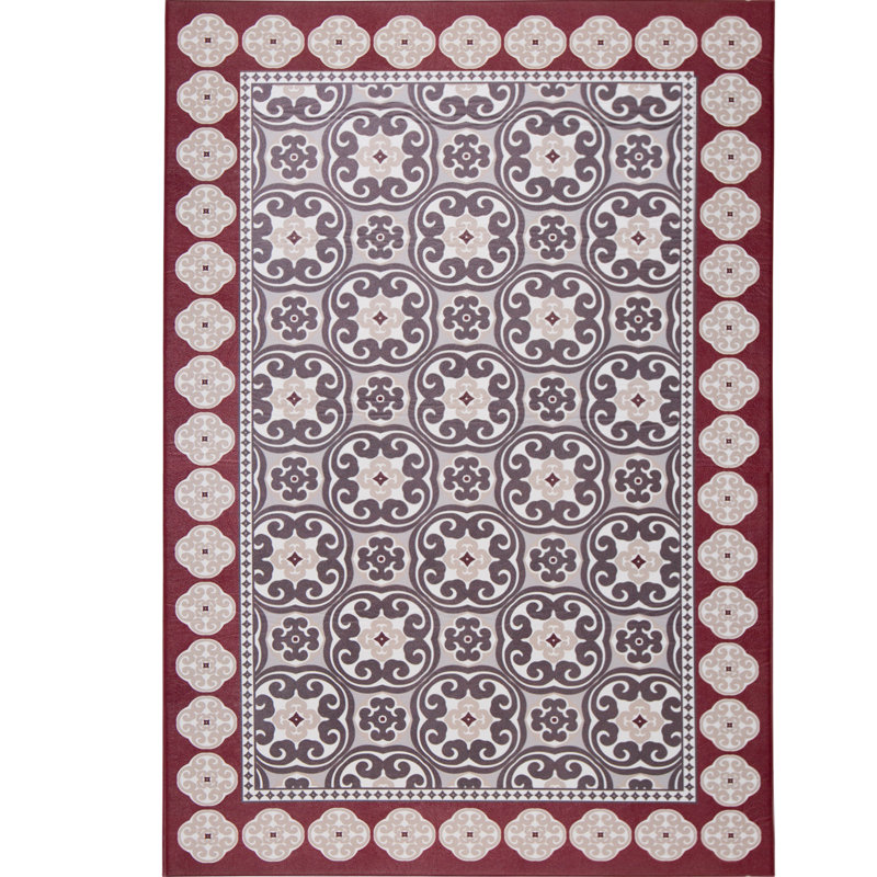 Calm Step Performance Viscose Geometric Indoor Rug, Rectangle 2'3" x 3'9"