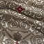 Couette rouge à motifs, 7 pièces, pour chambre à coucher (taille King).