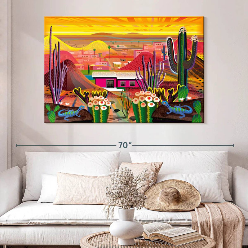 Las Palmas, 34" H x 51" W