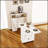 Multifunctional Folding Dining Table with Wall-Mounted Sideboard & Storage for Small Apartments